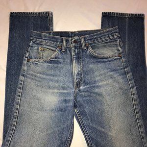 Levi's 505 Jeans, vintage orange tag